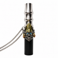 Immortal Ghost Shape Stainless Steel Hookah Replacement Mouthpiece with Neck Chain