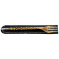 Waterpipe Fork and Tobacco Scoop Alloy Dual-purpose Tool with Dragon Scale Pattern in Bronze Color