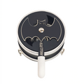 Bat Style Hookah Coal Heat Management Device with Adjustable Wind Cover Handle