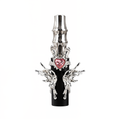 Pink Rabbit Butterfly-Shaped Stainless Steel Hookah Replacement Mouthpiece with Necklace