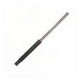 Stainless Steel Double Joint Detachable Hookah Handle Telescopic Retractable Hookah Mouthpiece Black