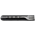 Hookah Fork and Tobacco Scoop Alloy Dual-use Tobacco Tool with Threaded Antique Silver Color
