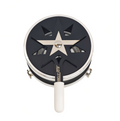 Pentagram Style Hookah Charcoal Heat Management Device with Adjustable Wind Shield Handle