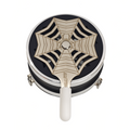 Spider Web Style Water Pipe Charcoal Heat Management Device with Adjustable Wind Shield Handle