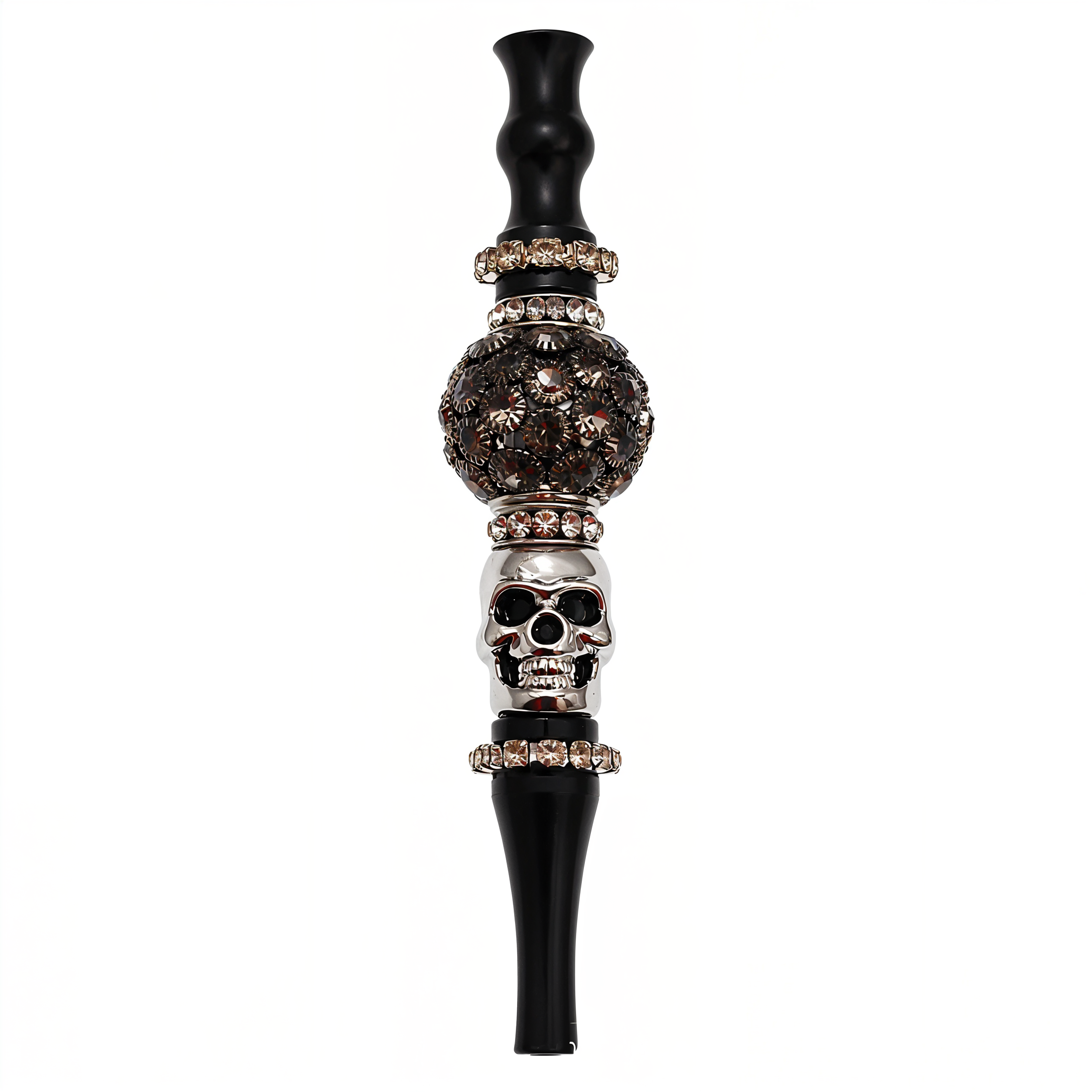 Aluminum Hookah Replacement Mouthpiece with Hole Head and Water Drill Style