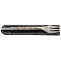 Hookah Fork and Tobacco Scoop Alloy Dual-use Tobacco Handling Tool with Dragon Scale Silver Color